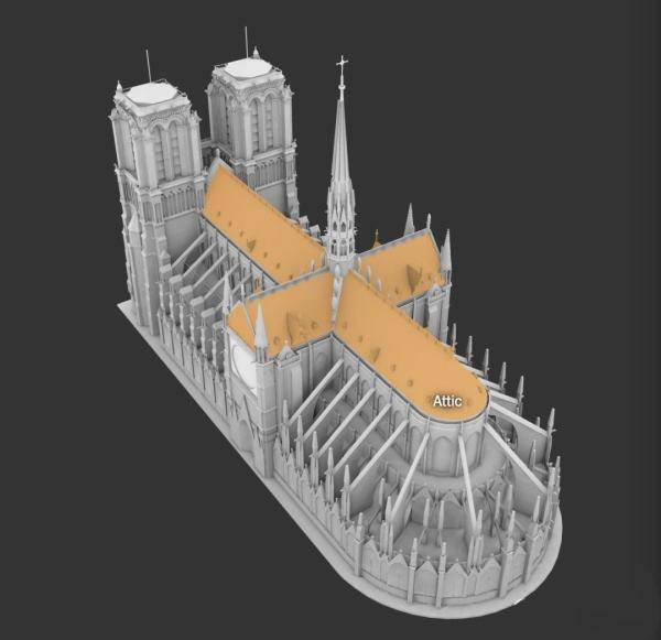 光固化3D打印機復(fù)原巴黎圣母院，為今后修復(fù)提供借鑒